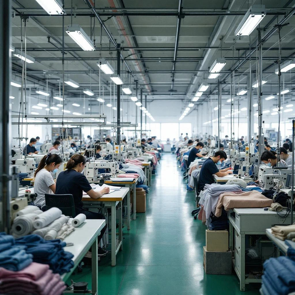 Chinese garment and sportswear factory — fashion and apparel sourced direct for Irish retailers