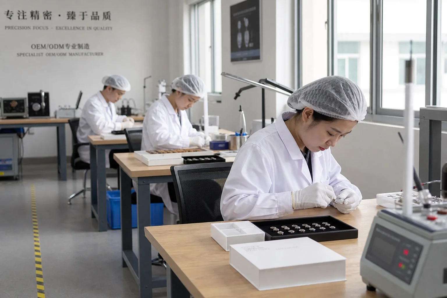 OEM private-label factory floor in China — Ériu Sourcing vetted manufacturer
