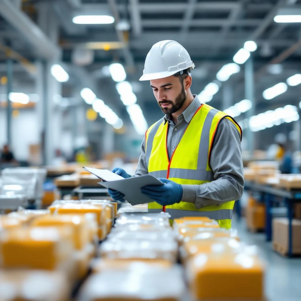 Pre-shipment quality control inspection at Chinese manufacturing factory — Ériu Sourcing